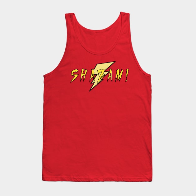 Shazam! T-Shirt Tank Top by IdealistPictures